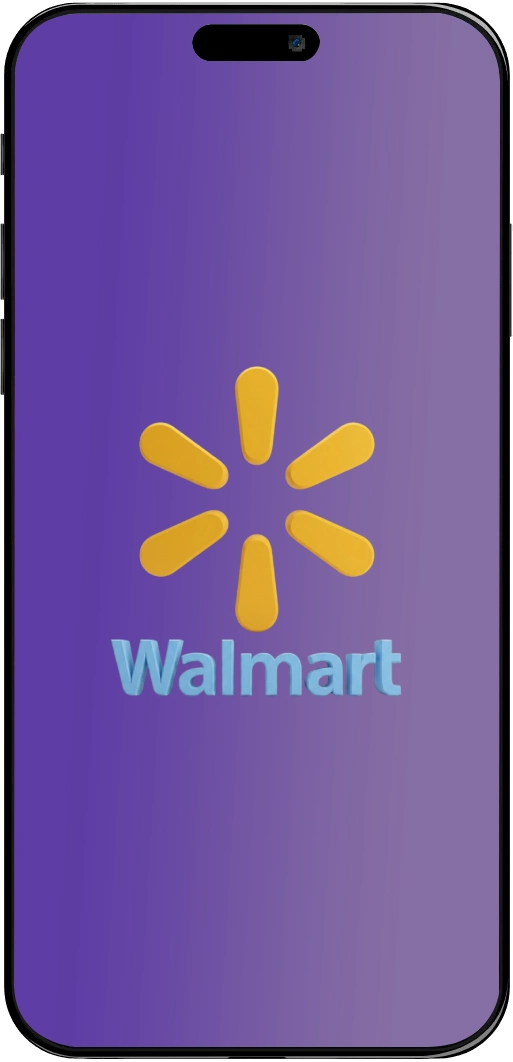 Walmart Automation store screenshot on mobile